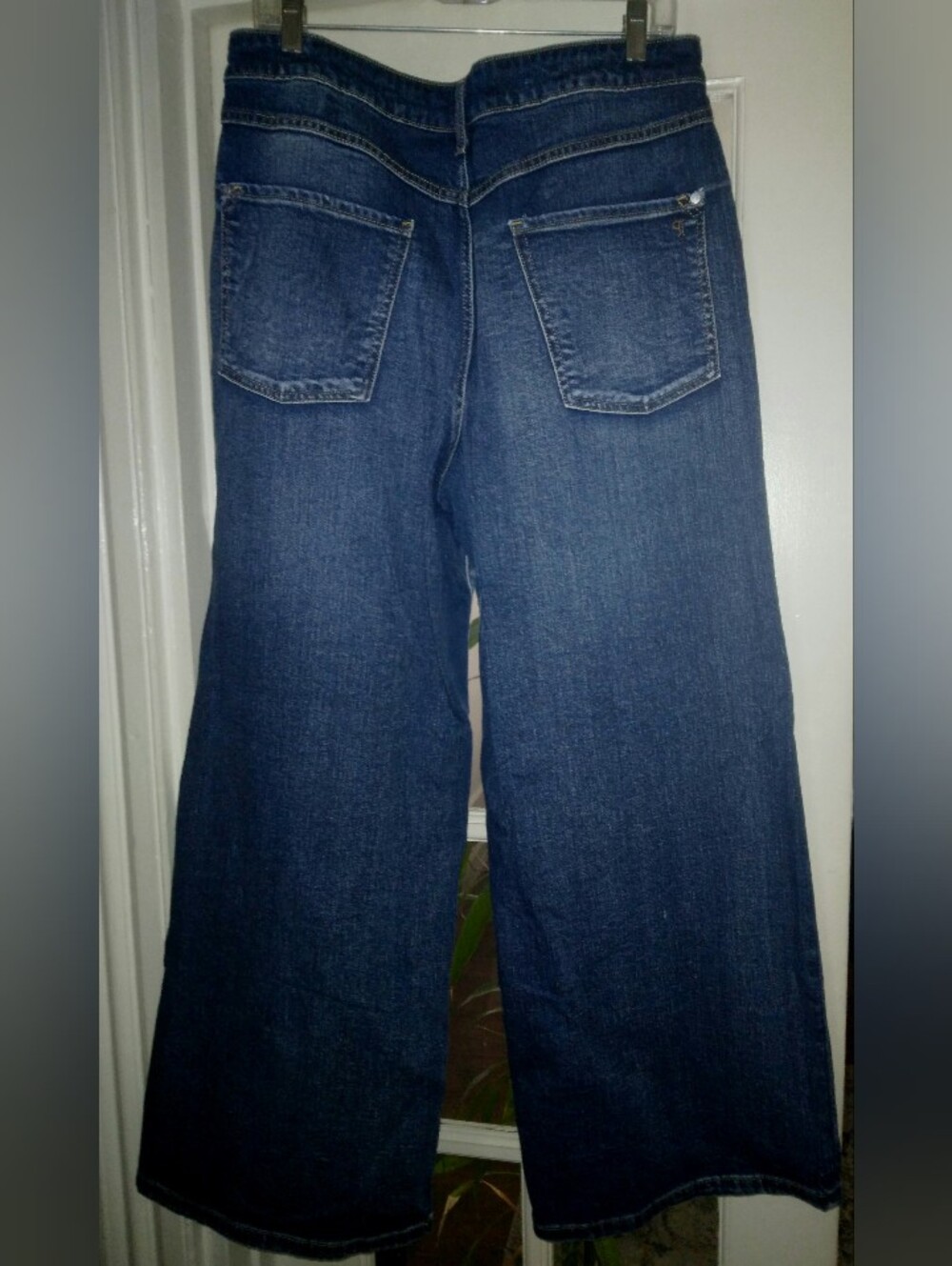 Pilcro Slouchy High-Rise Wide Leg Jeans - Picture 7 of 8